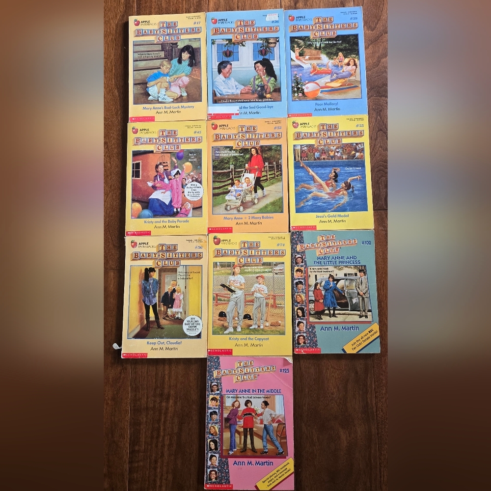 The Babysitters Club book lot